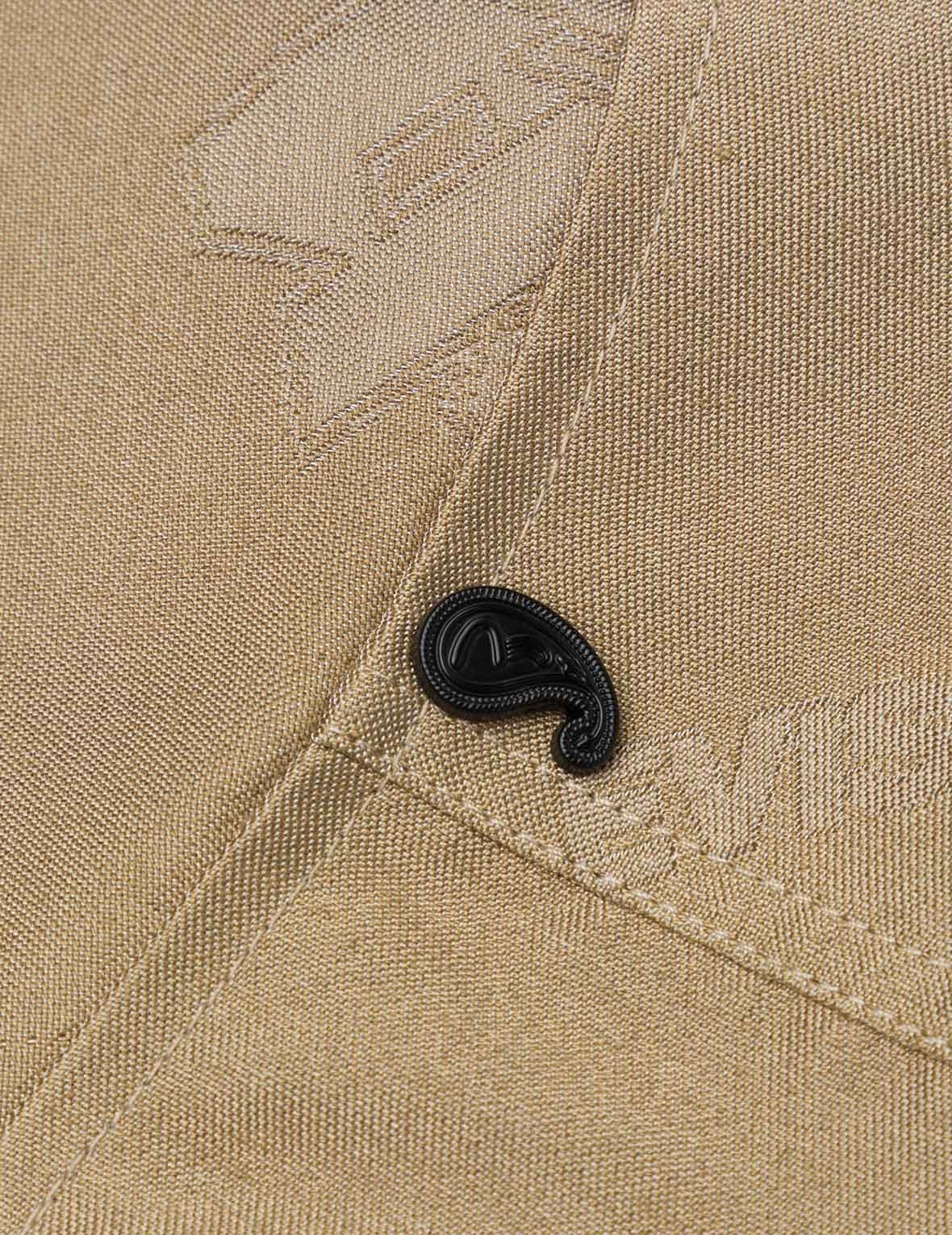 Monogram Logo Jacquard Oversized Coach Jacket - 13