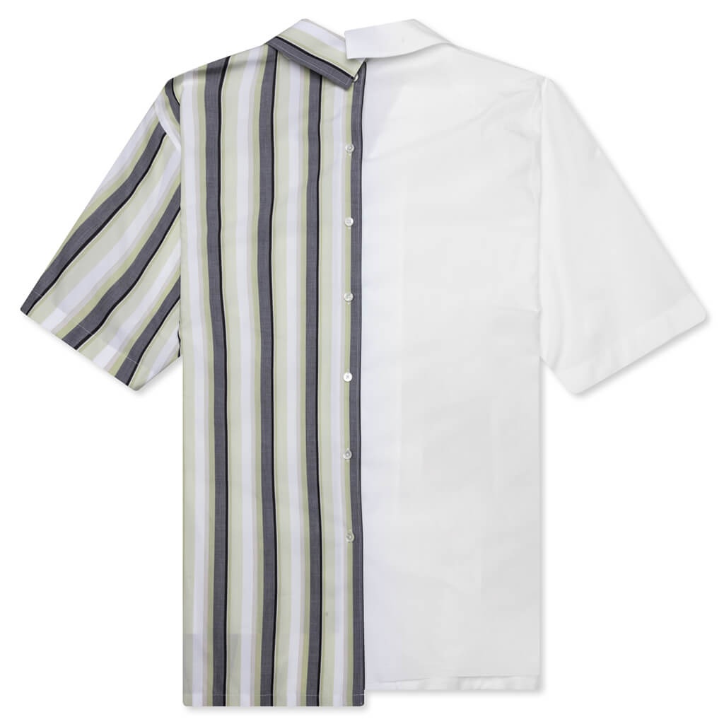 BIGOUT SHORT SLEEVE IN POPLIN - OPTIC WHITE - 2
