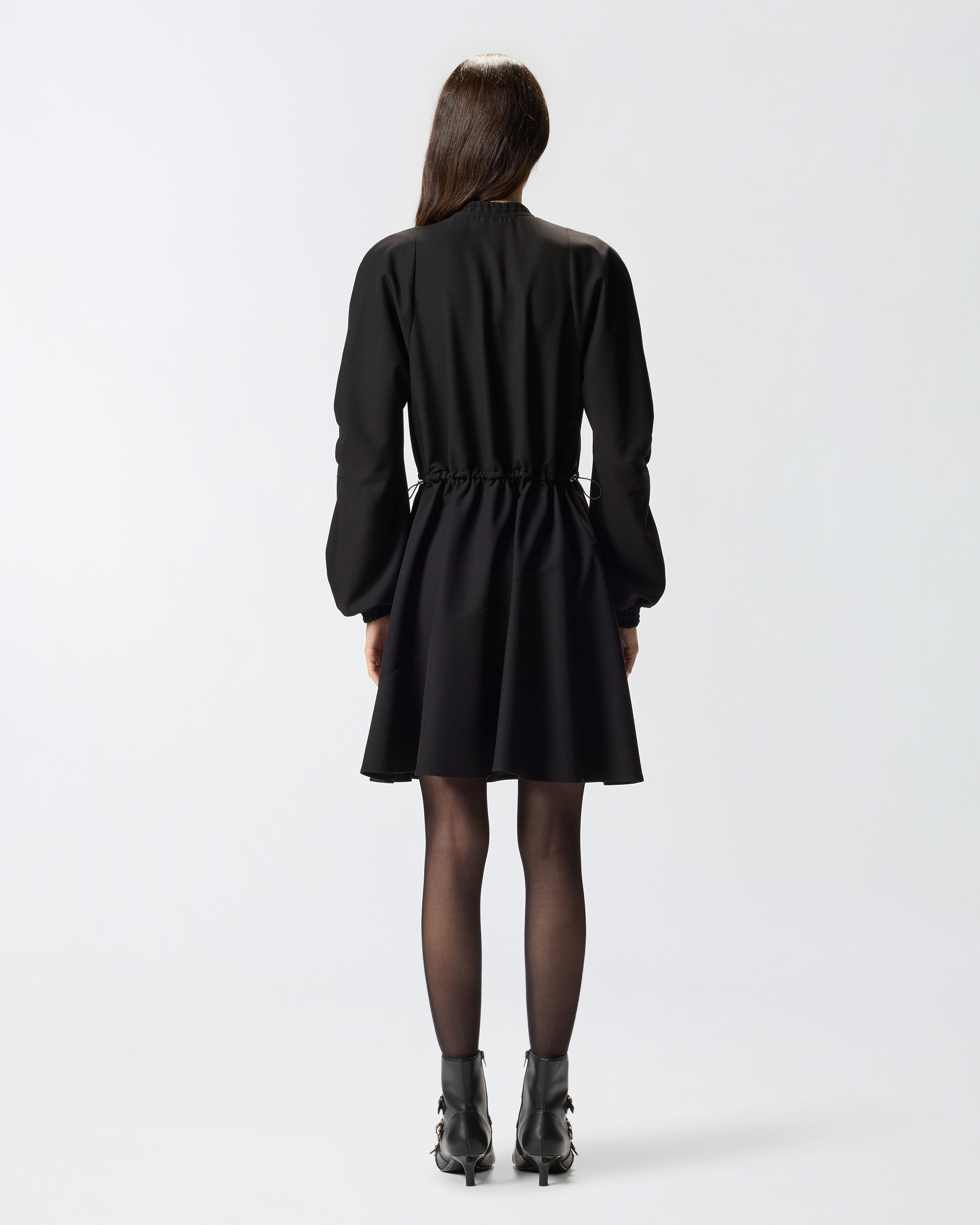MINI DRESS WITH METAL ZIP - 4