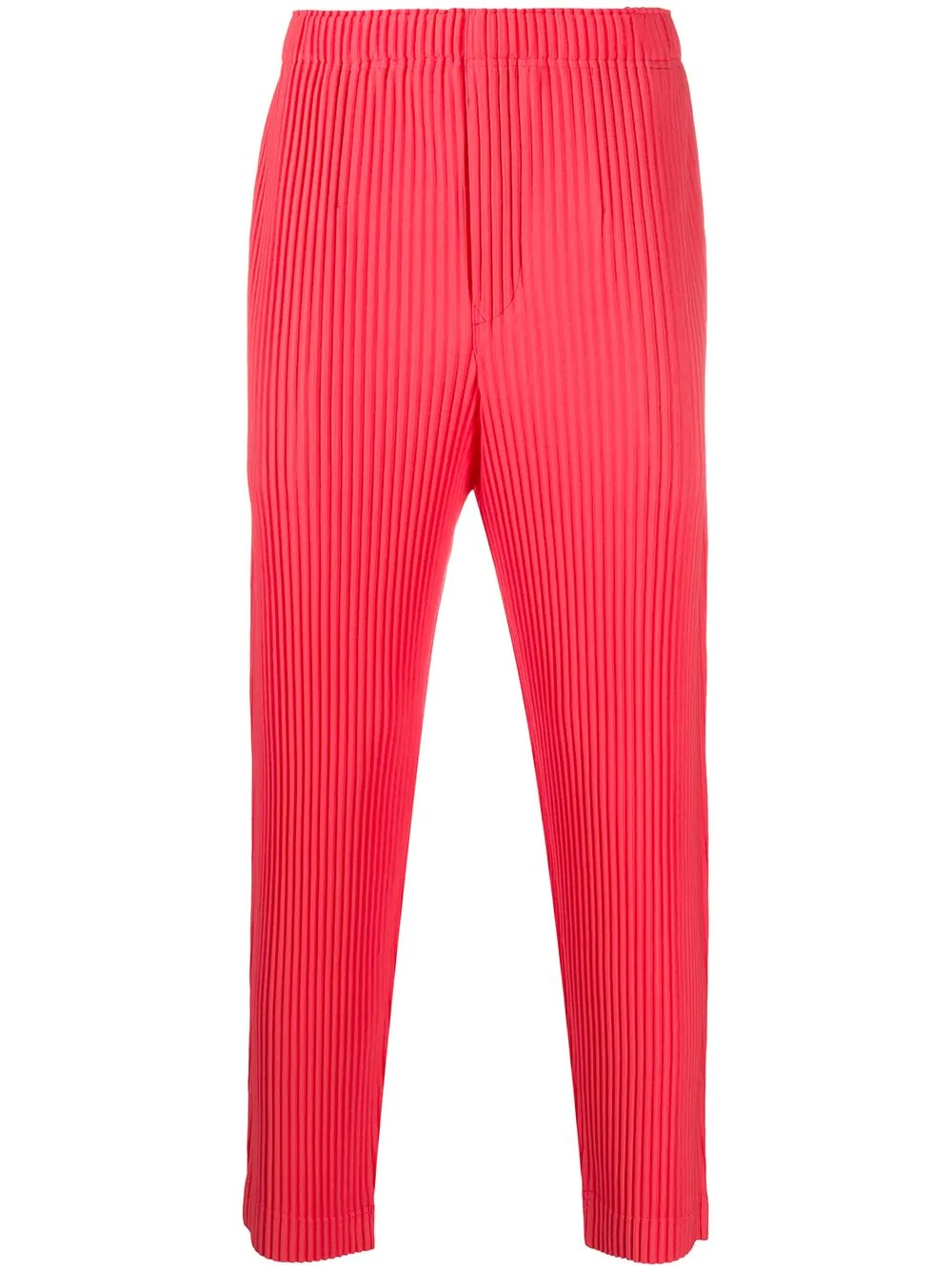 plissé slip-on trousers  - 1