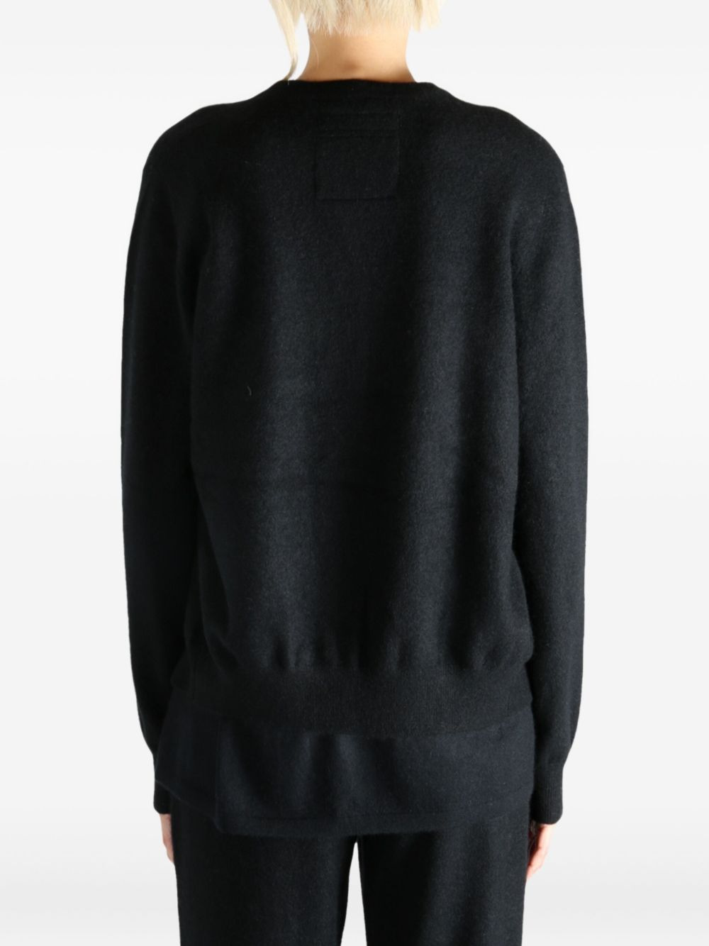 round-neck cardigan - 3