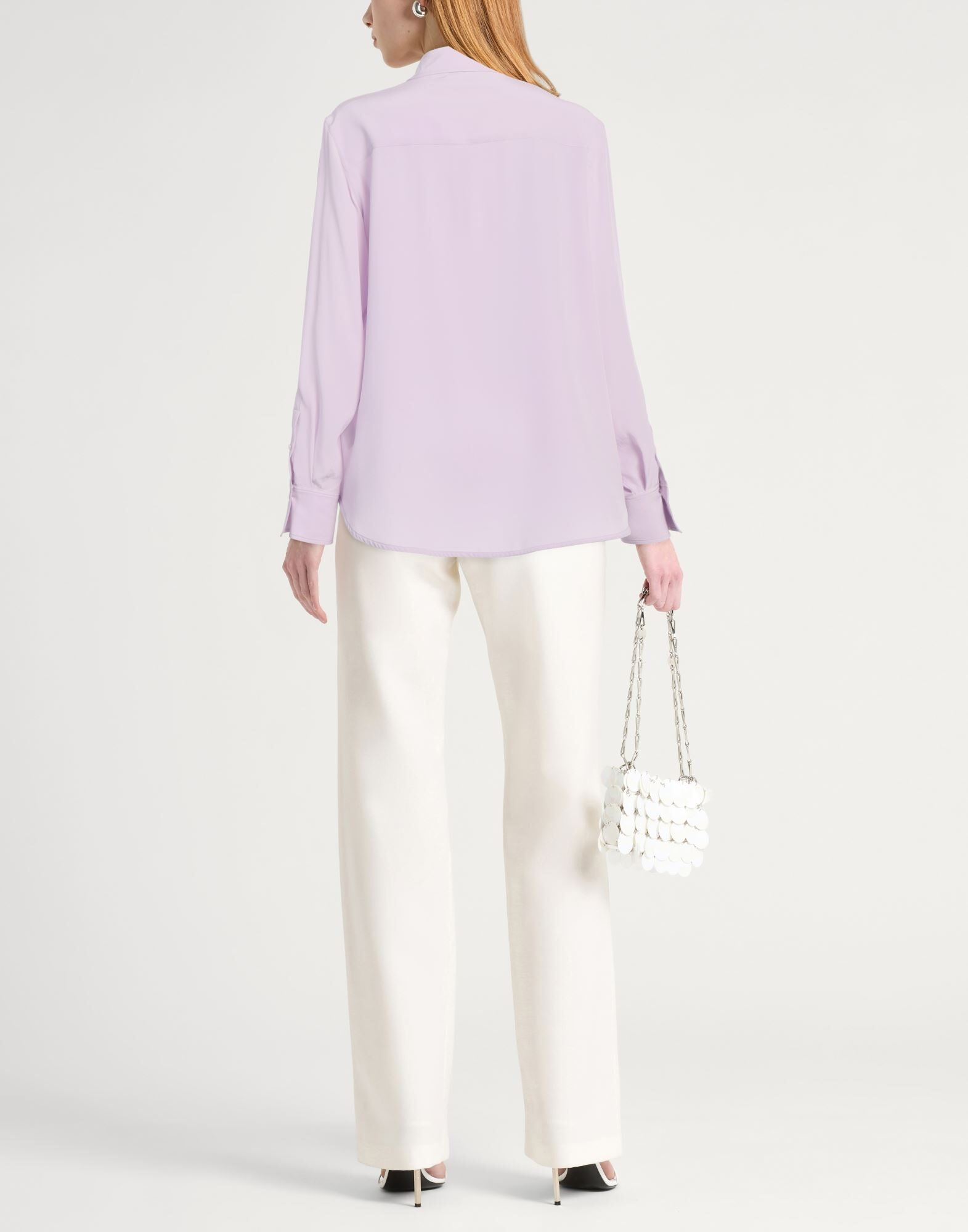 Pink Women's Silk Shirts & Blouses - 3