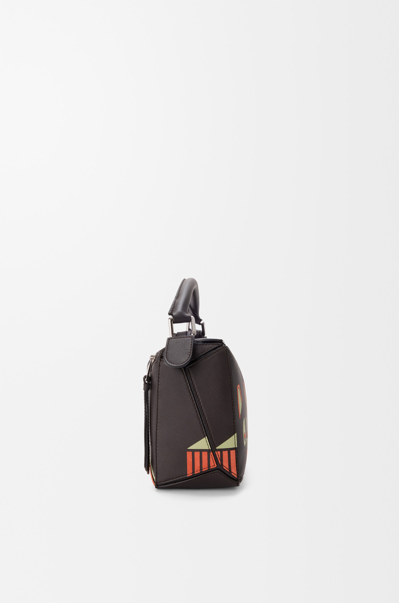 Futurist Cat small Puzzle bag in classic calfskin 5