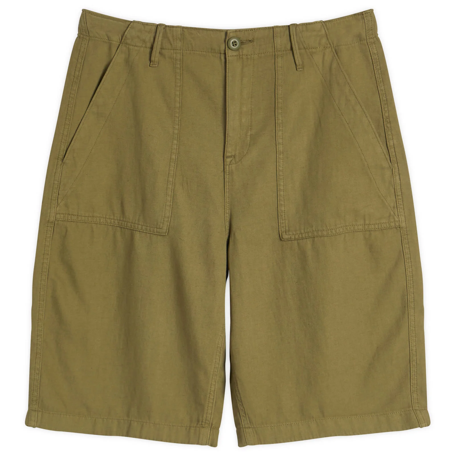 Good American Lite Linen Bermuda Short - 1