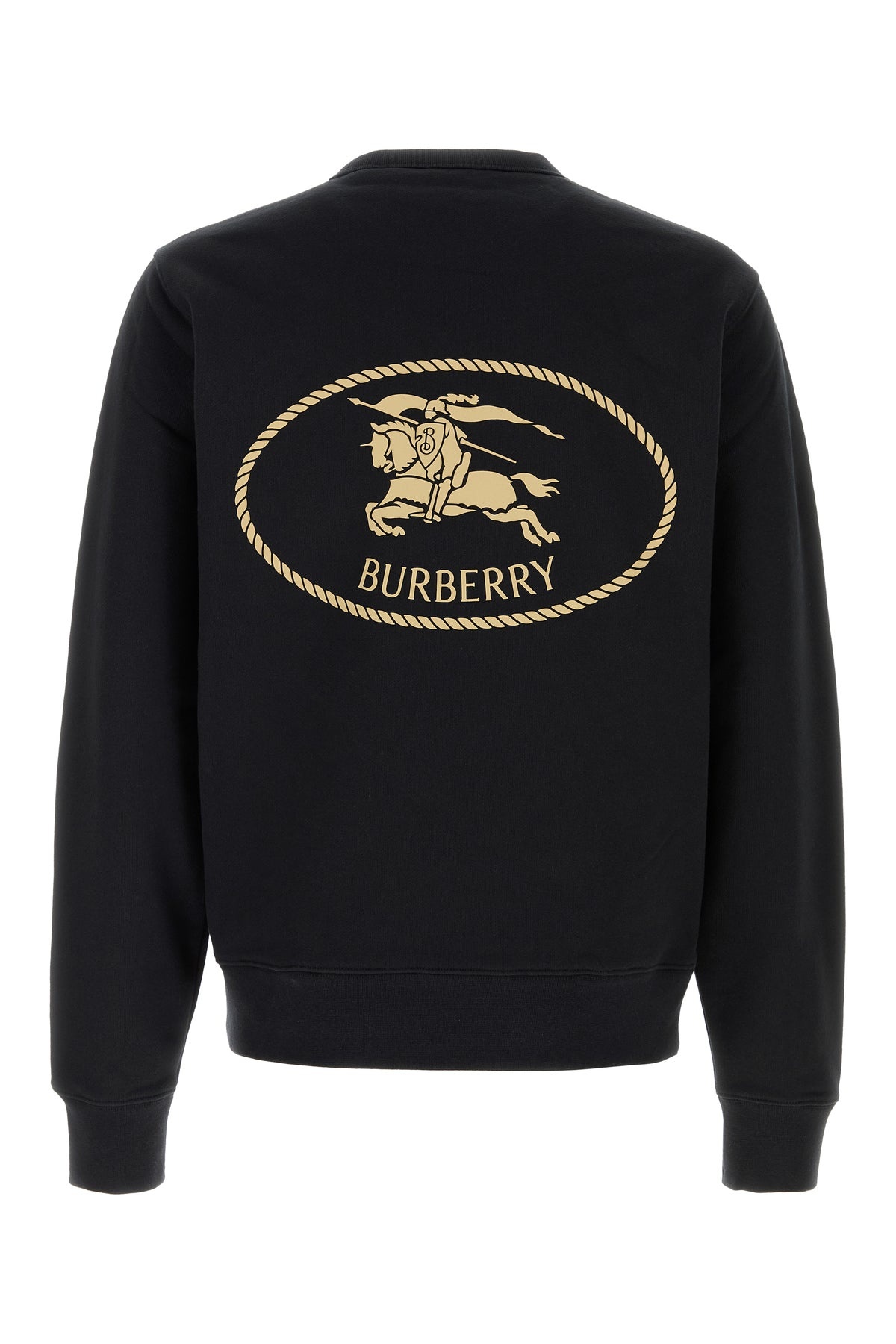 Black cotton sweatshirt - 2