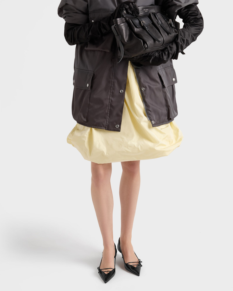 Prada Open side patent leather pumps outlook