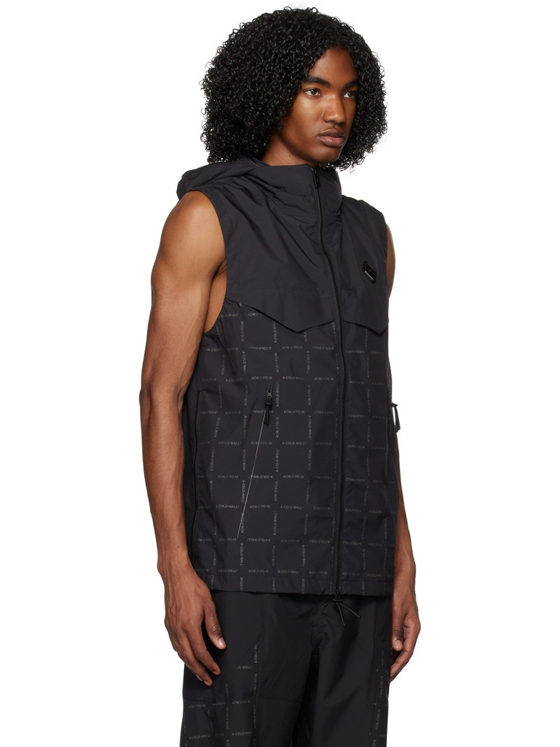 A-COLD-WALL* Black Grisdale Storm Vest outlook