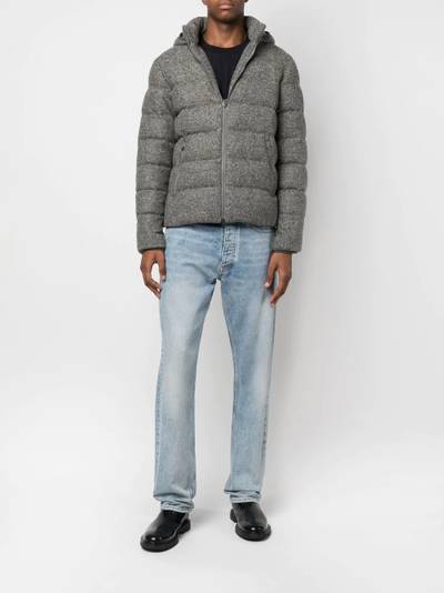 Herno hooded padded jacket outlook