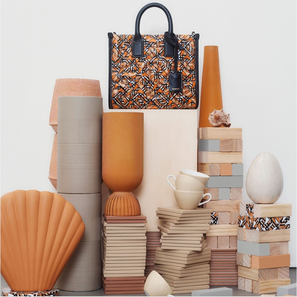 Mini Monogram Print Quilted Lambskin Freya Tote - 2