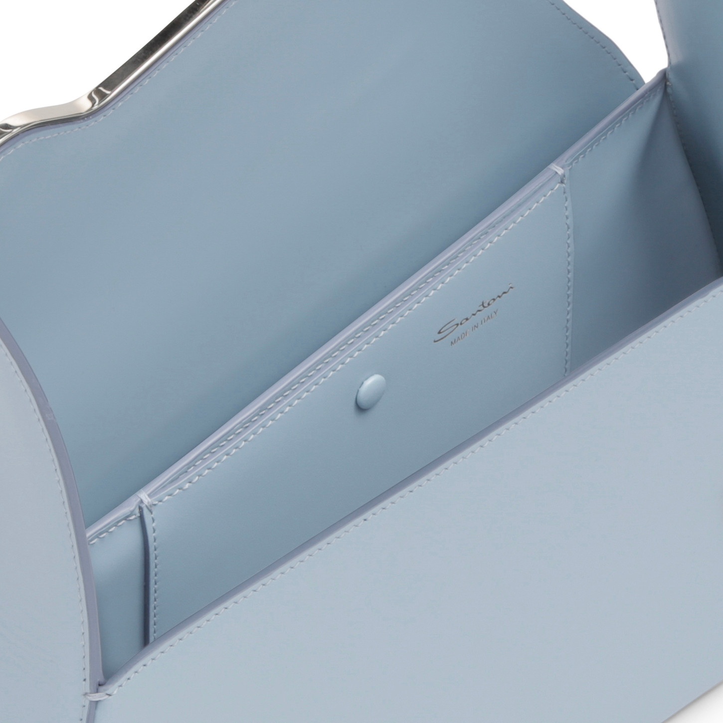 Light blue leather ThePluto bag - 3