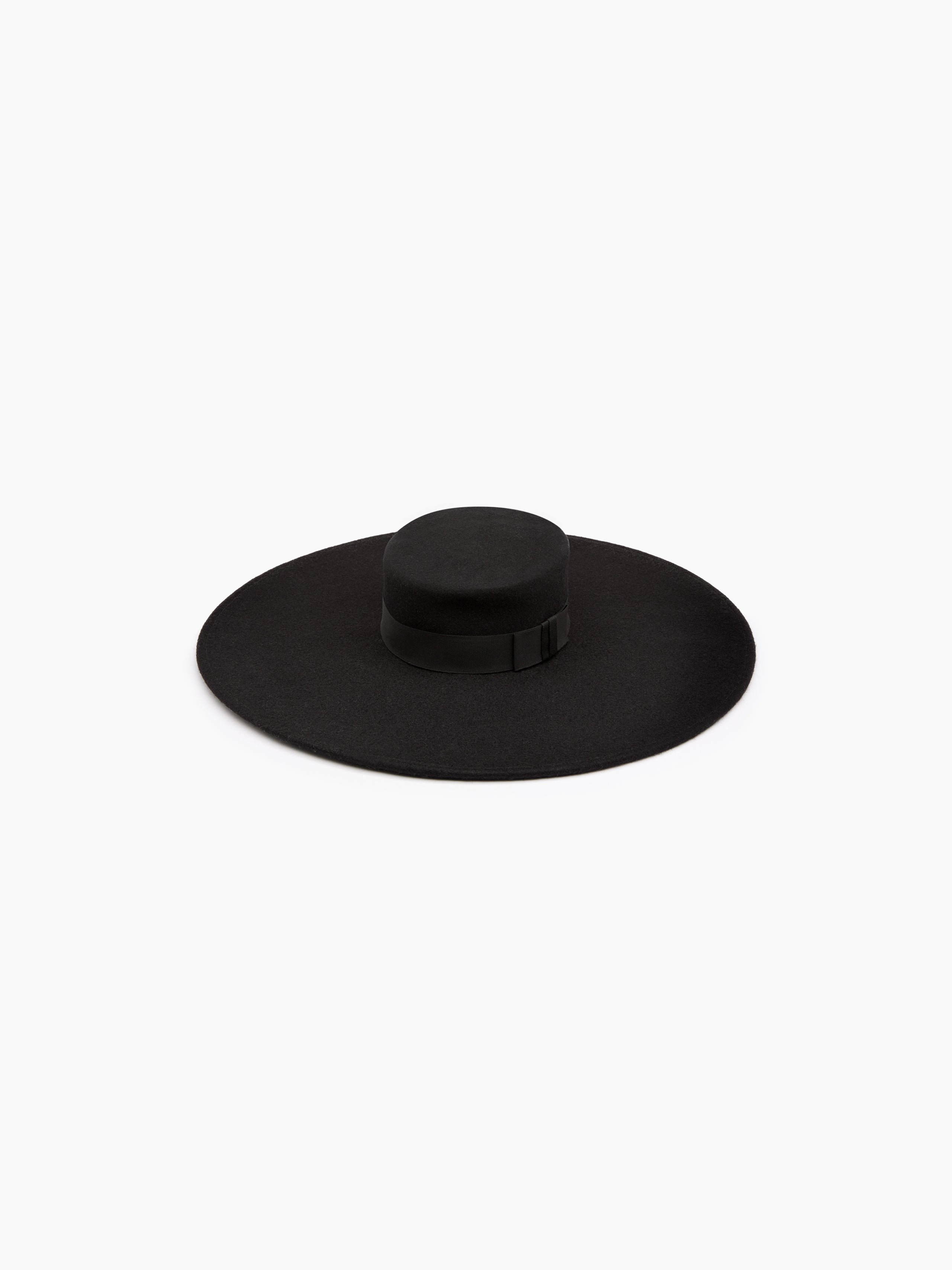 SMALL FELT WOOL CAPELINE - 1