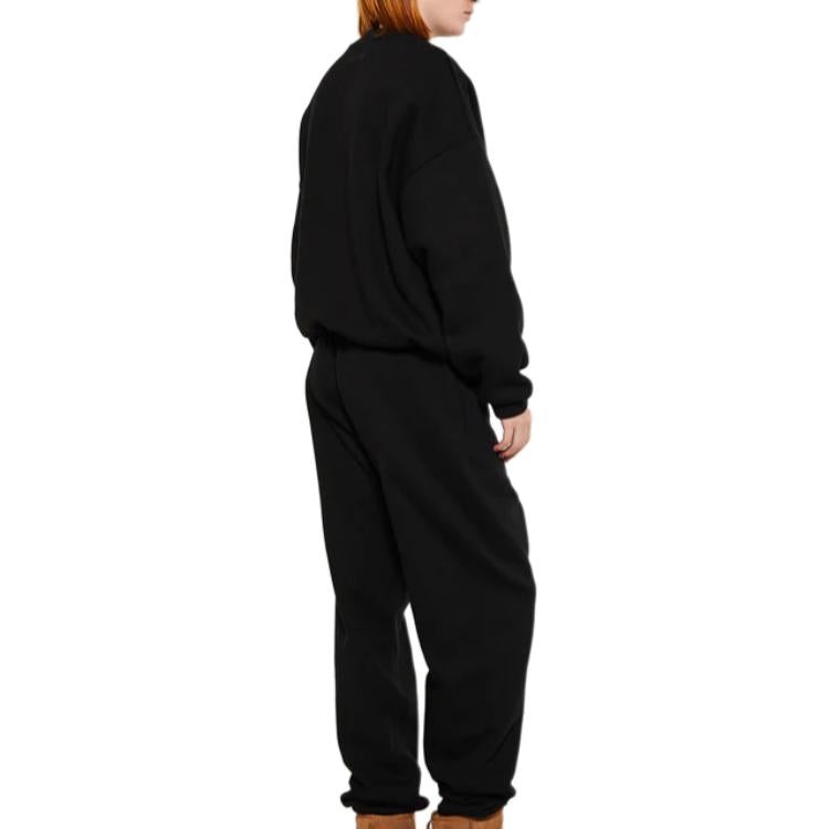 Fear of God Essentials Fleece Crewneck 'Black' 192BT246260F - 4