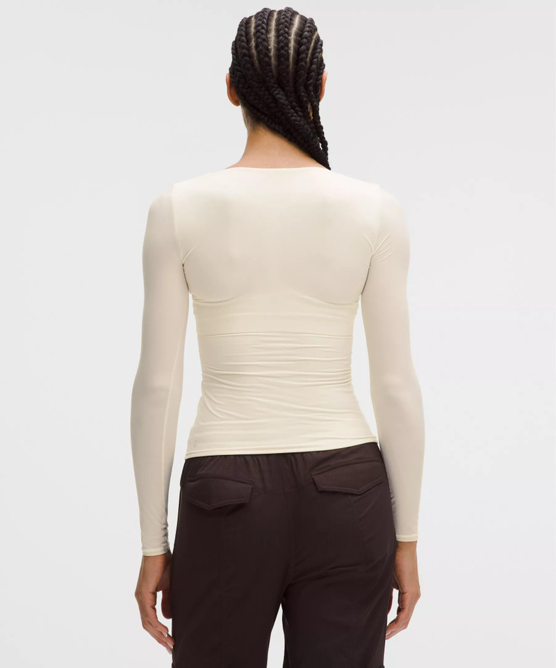 Wundermost Ultra-Soft Nulu Square-Neck Long-Sleeve Shirt 3
