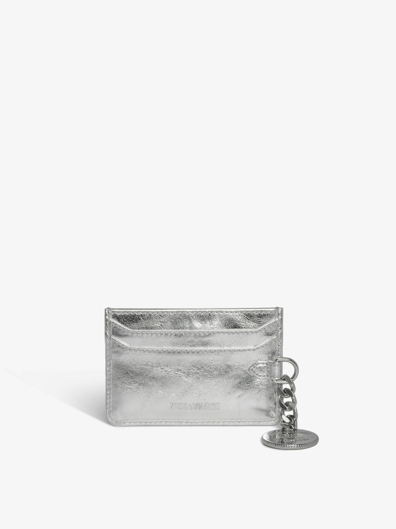 Zadig & Voltaire Sunny Pass Vintage Metal Card Holder outlook