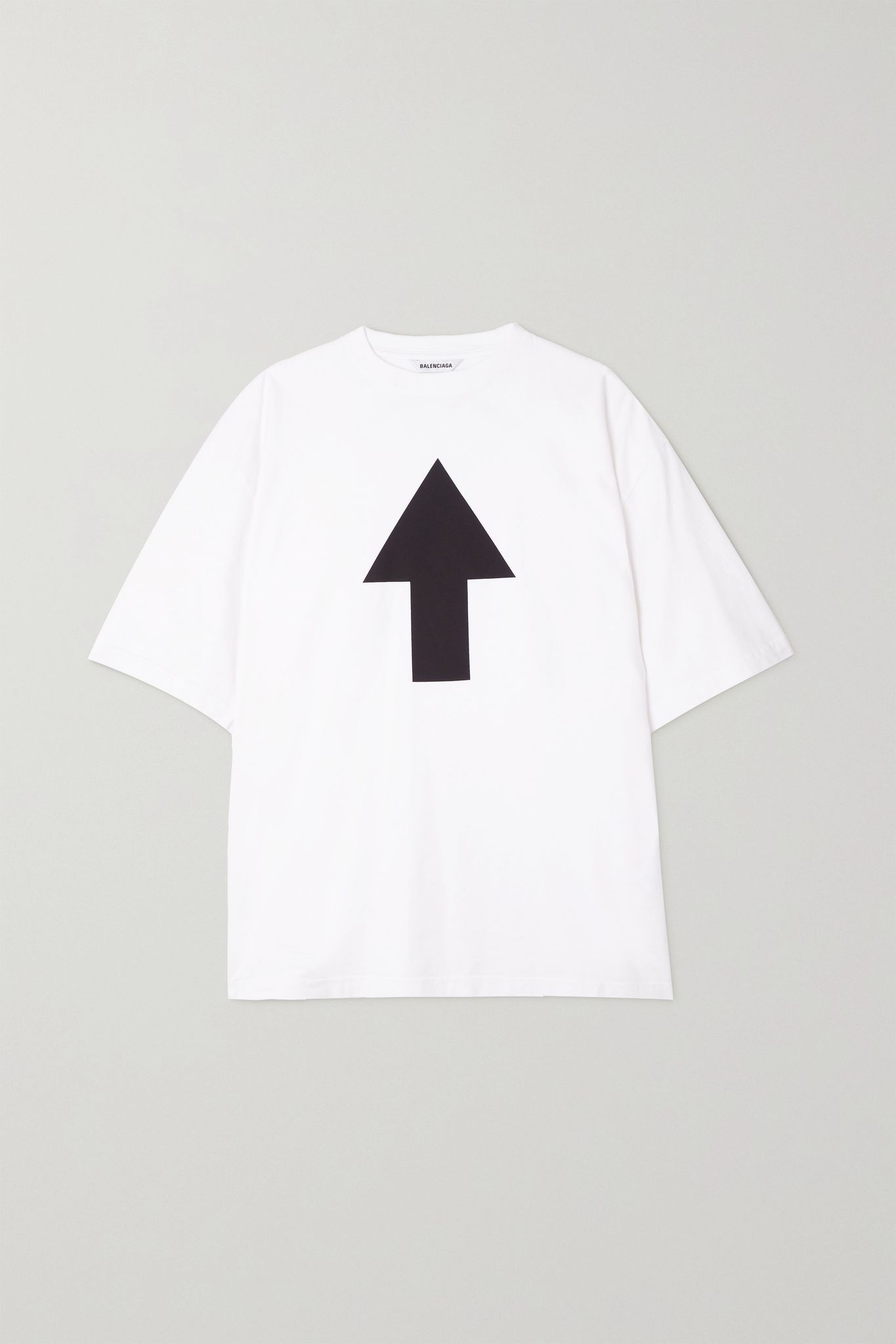 Oversized printed cotton-jersey T-shirt - 1