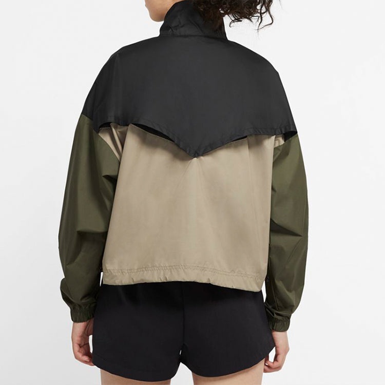 (WMNS) Nike Sports Training Jacket Yellow CU5971-010 - 4