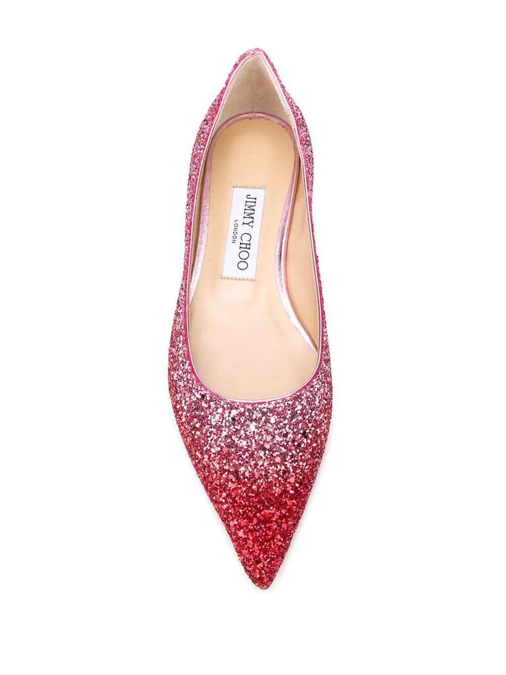 Love glitter ballerina shoes - 4