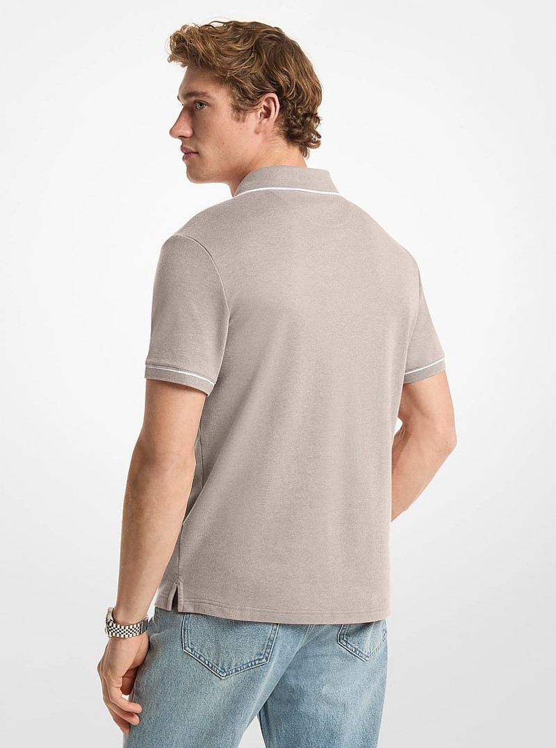 MICHAEL KORS Gramercy Cotton Polo Shirt outlook