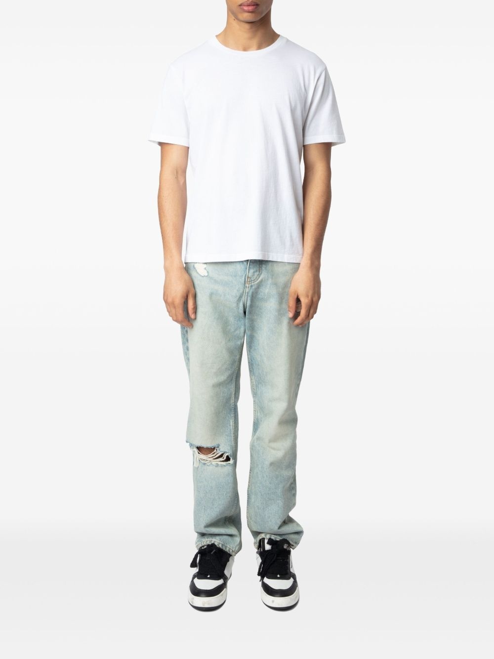 graphic-print organic-cotton t-shirt - 2