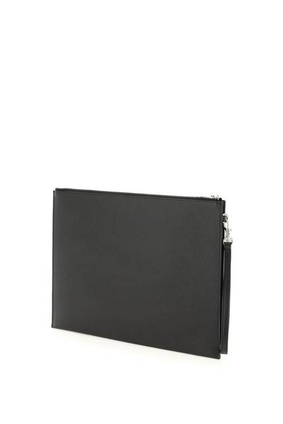 SAINT LAURENT GRAIN LEATHER POUCH outlook