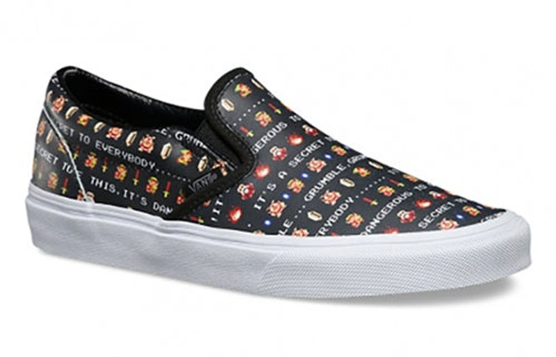 Vans Vans Nintendo x Classic Slip-On 'Zelda' VN0004MPJRD outlook
