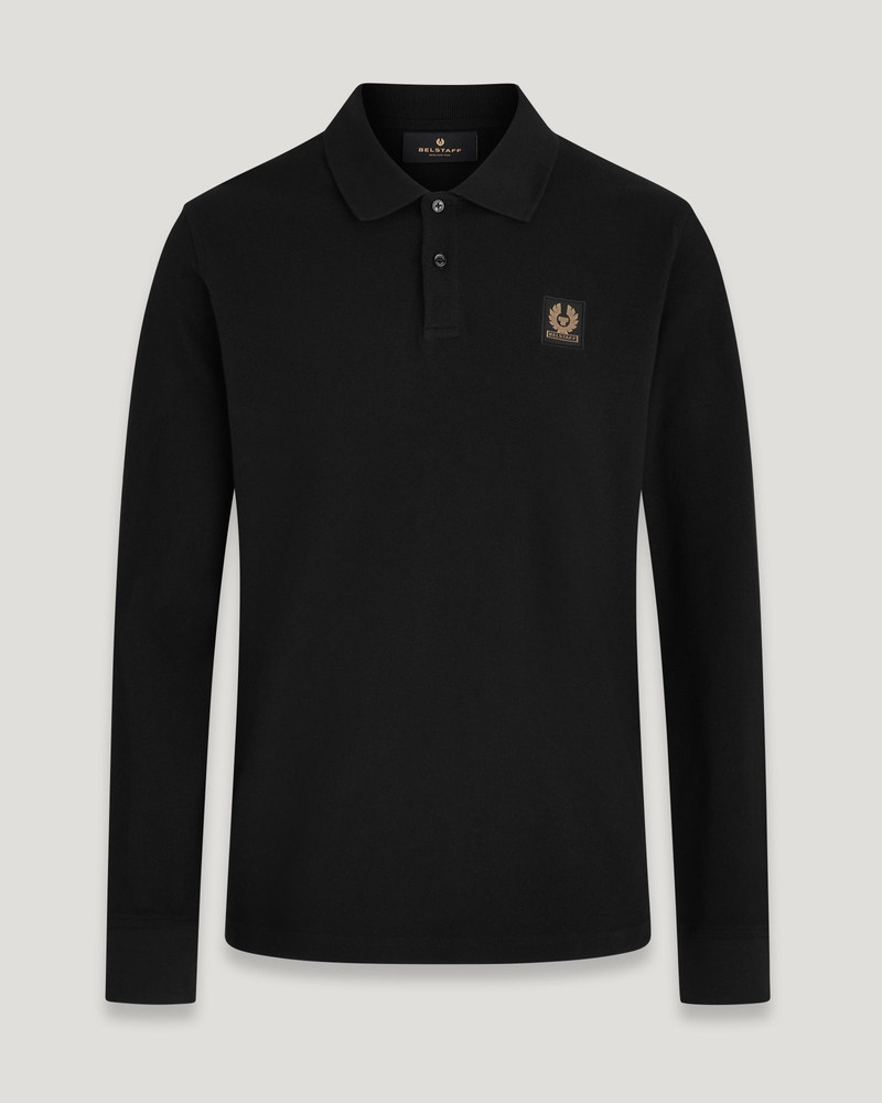 BELSTAFF LONG SLEEVED POLO 1