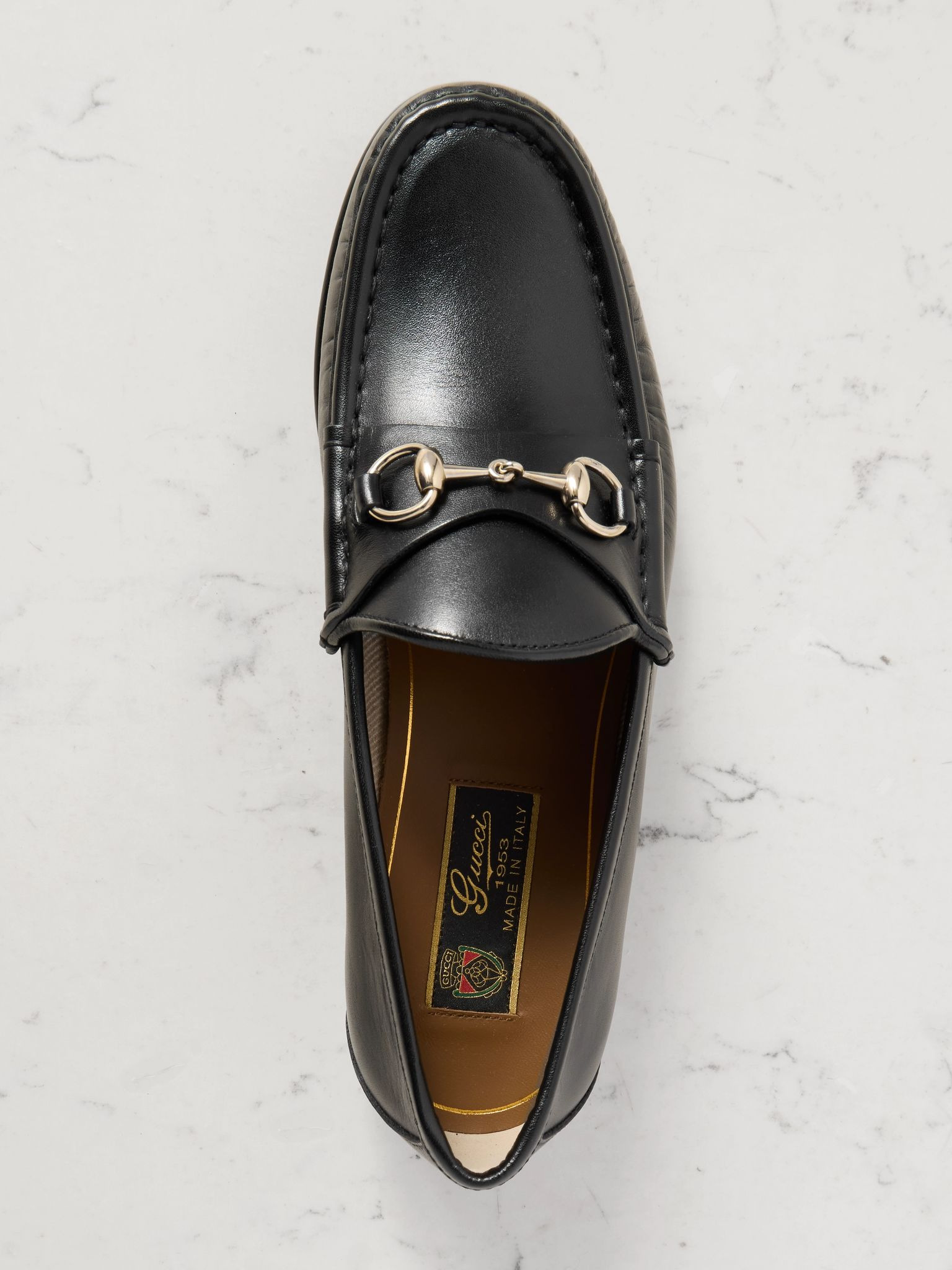 Horsebit 1953 leather loafers Black - 5