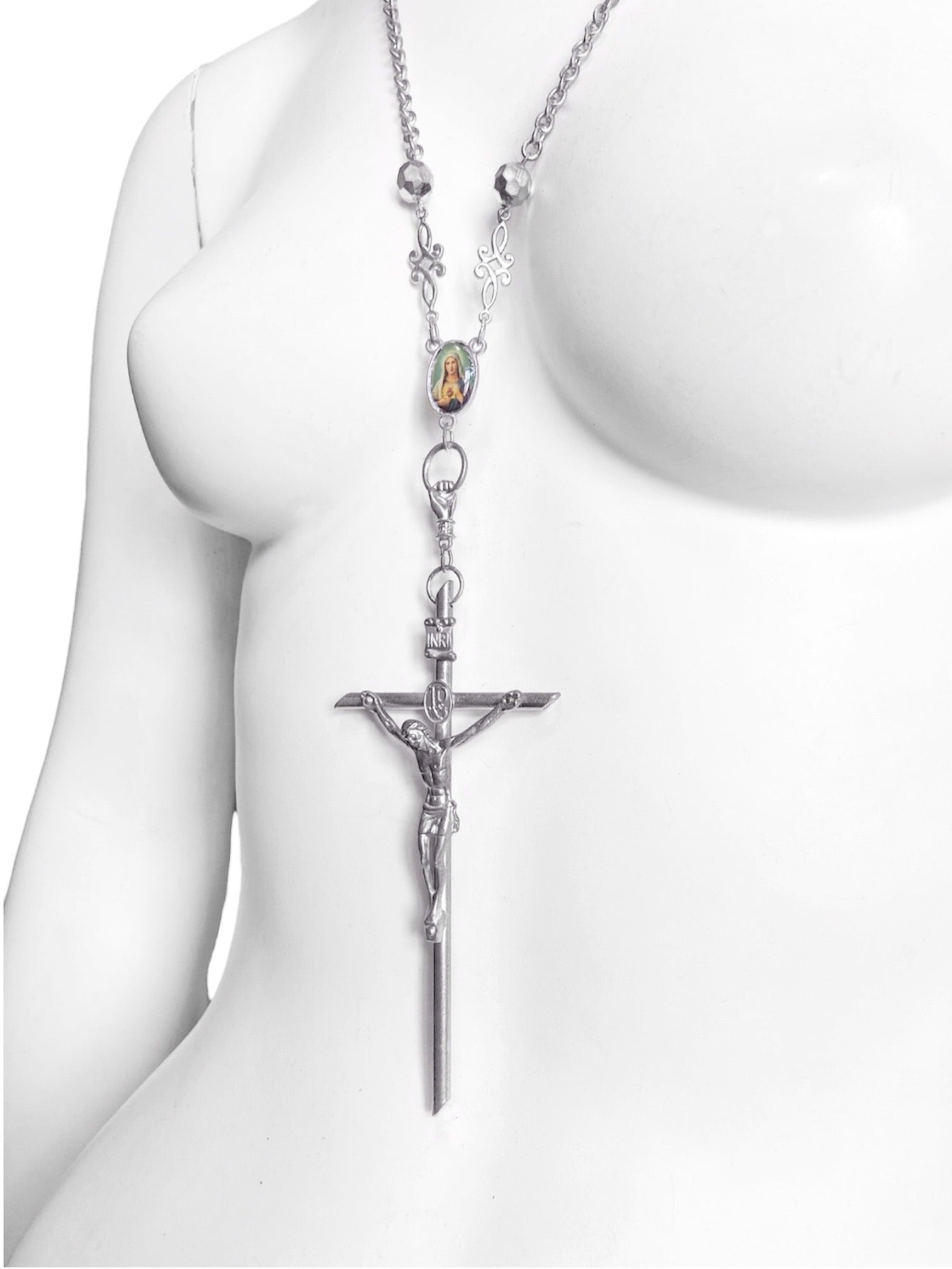 アクセサリー VTG 90s Gaultier Reconstructed Rosary ABOVEGROUND ARCHIVE | Jean Paul Gaultier 90's Sample Rosary
