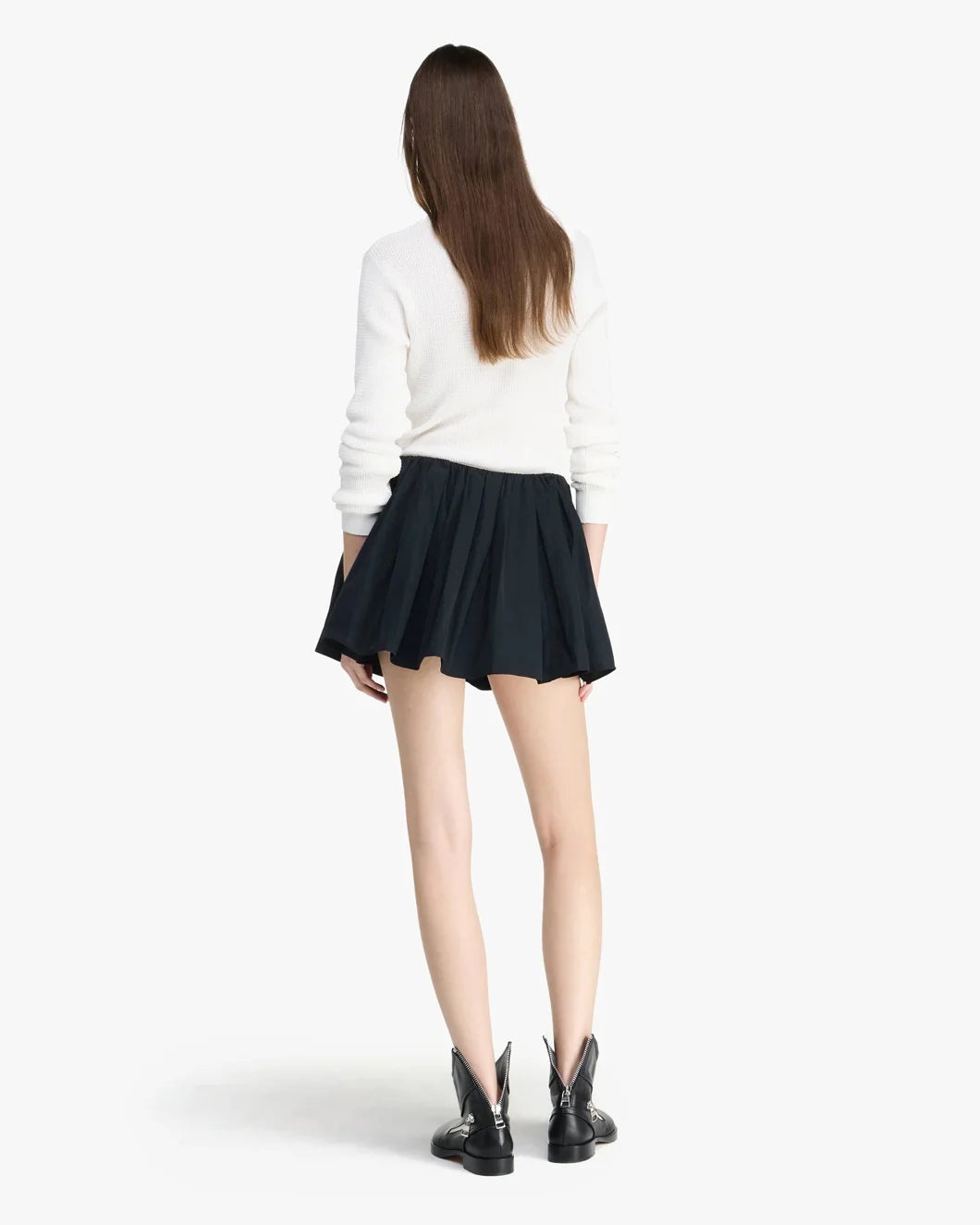 GATHERED CIRCLE SKORT - 4