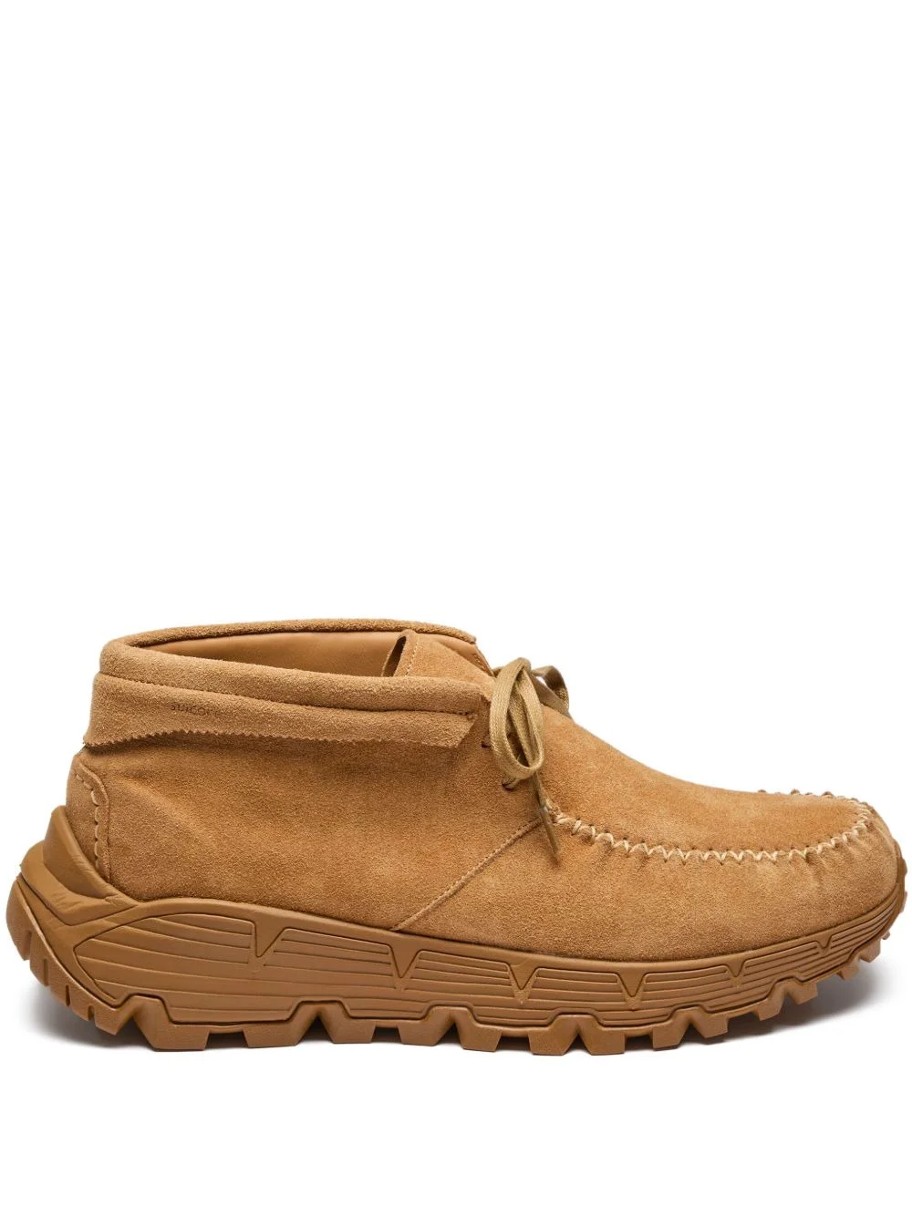 fringed suede trainers - 1