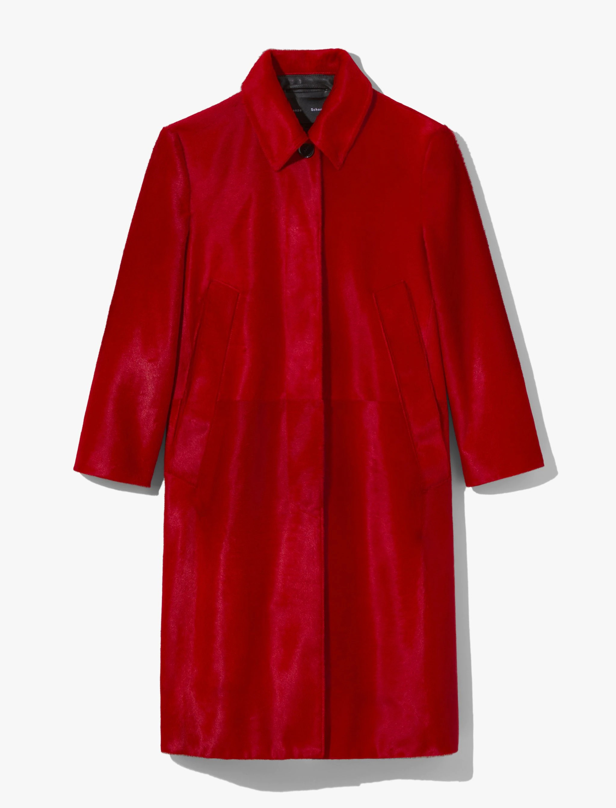 Solid Haircalf Coat - 1