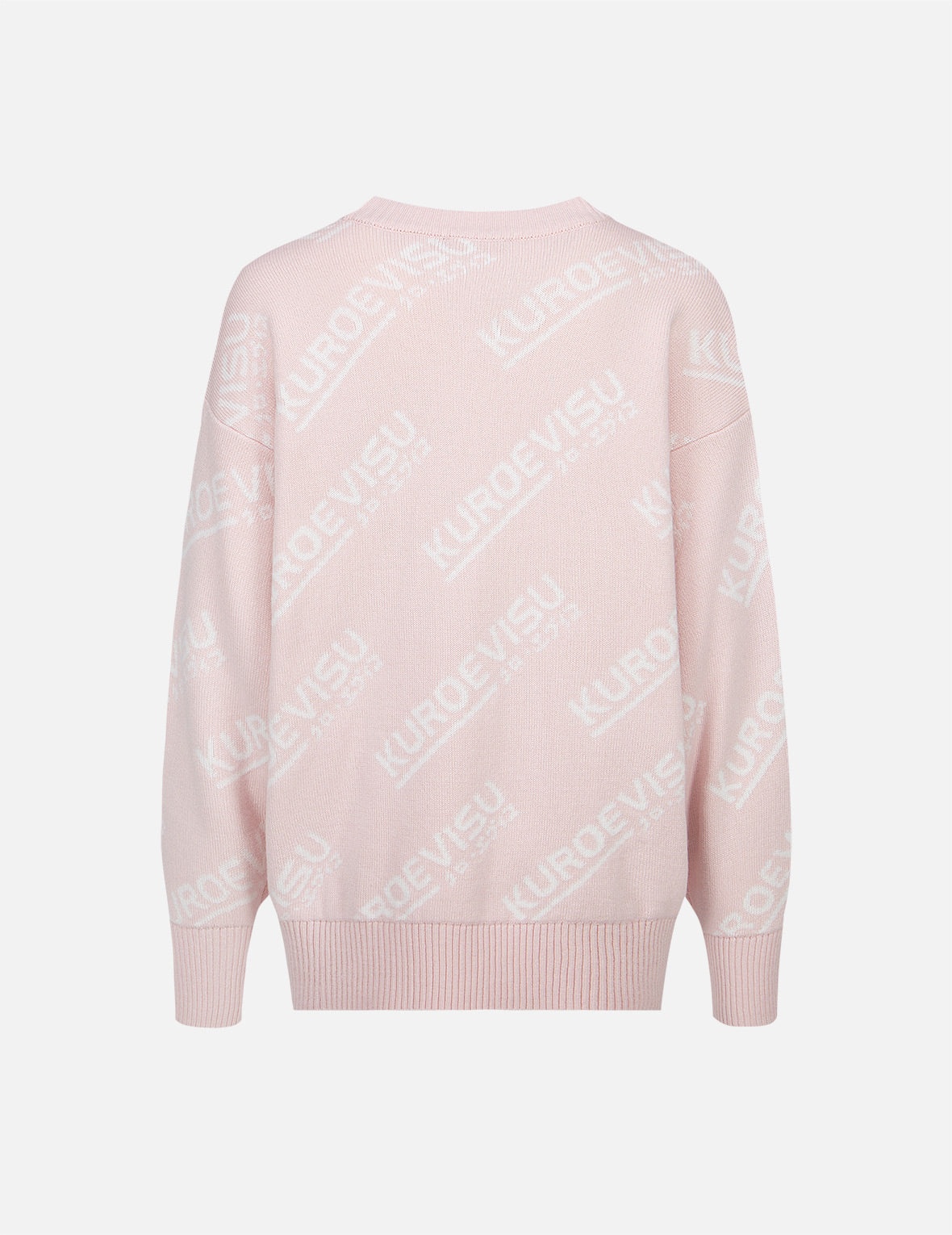 Monogram Intarsia Turtle Neck Sweater - 2