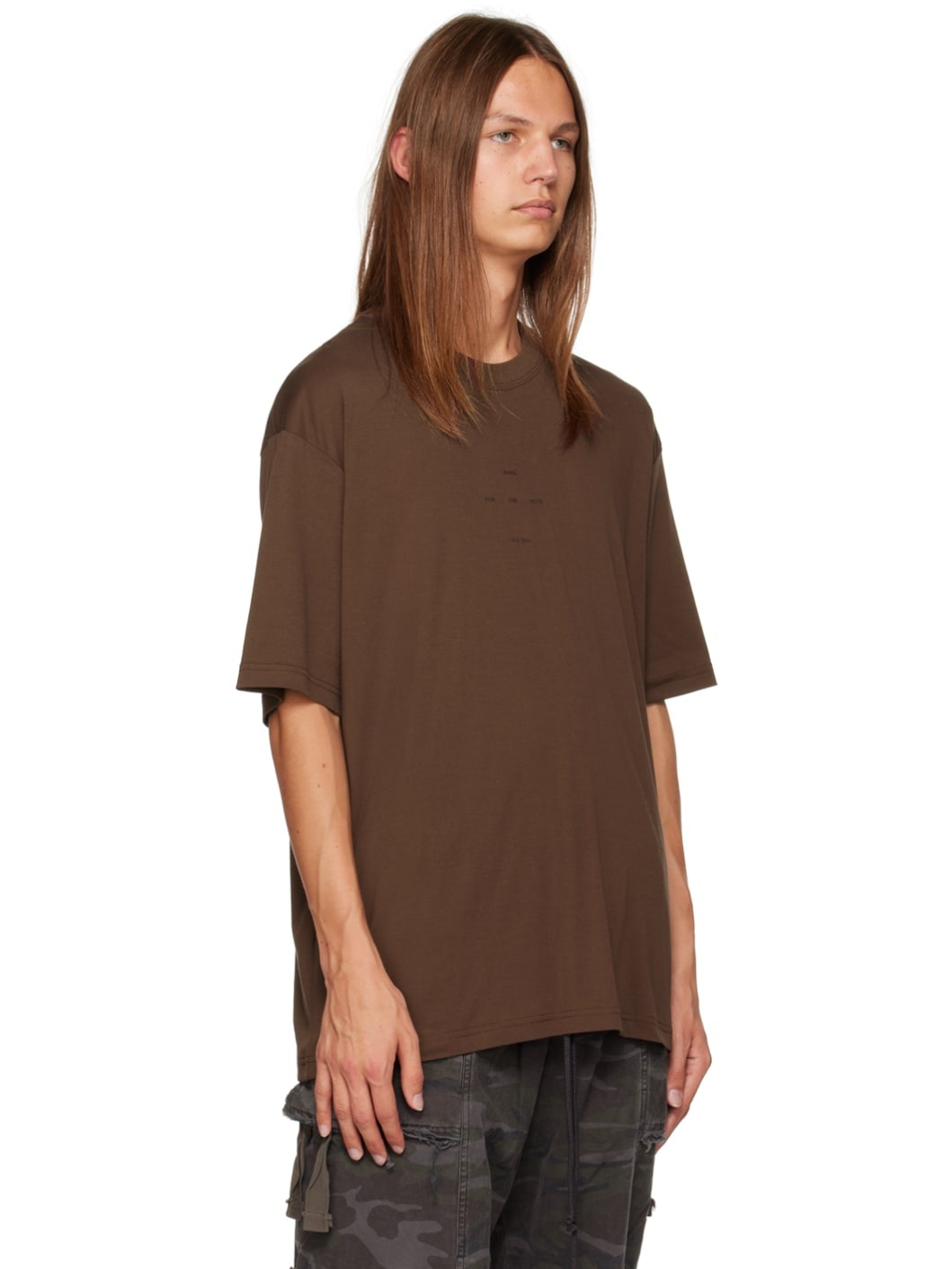 Brown Oversized T-Shirt - 2