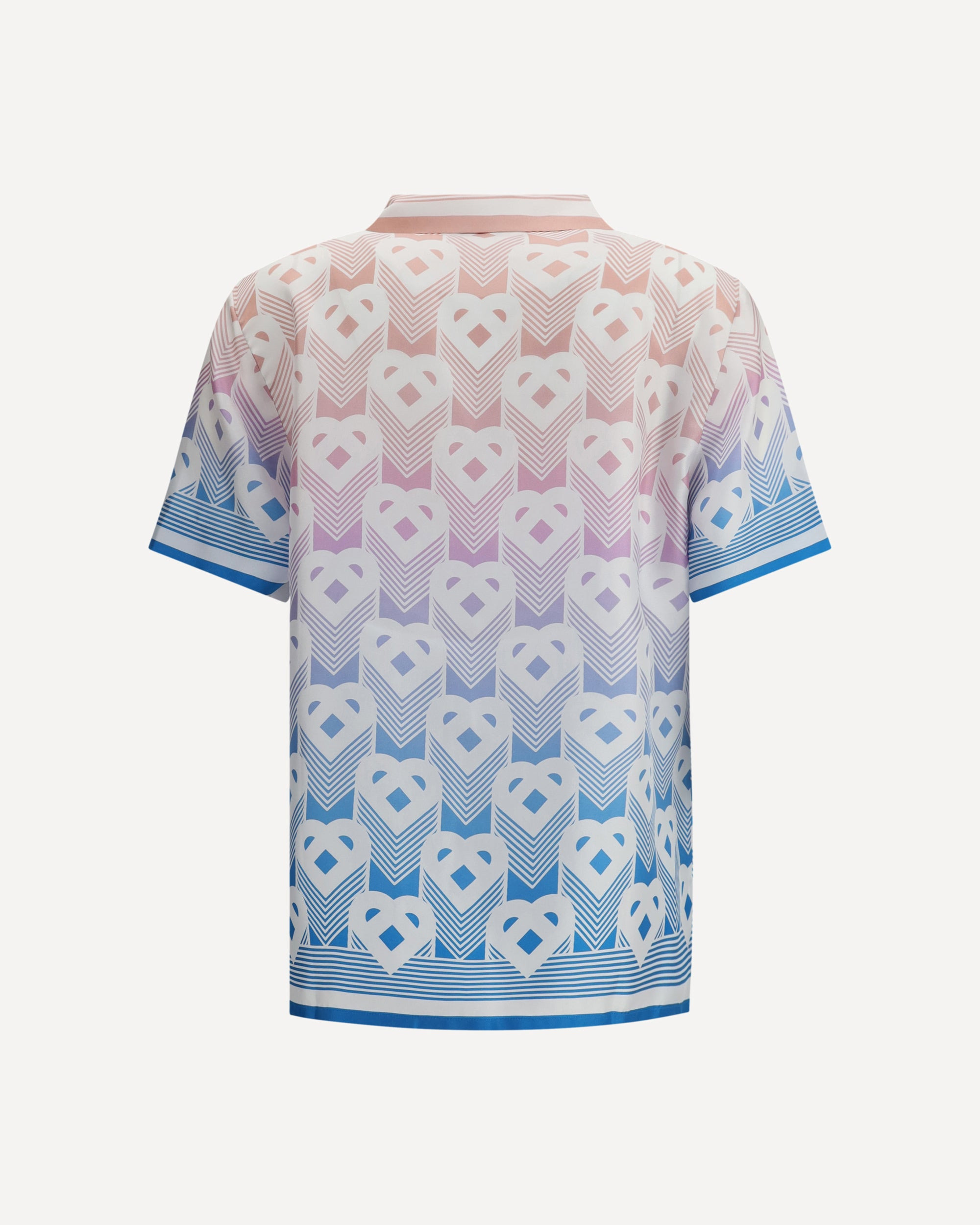 Silk Cuban Collar short sleeve Shirt - 2