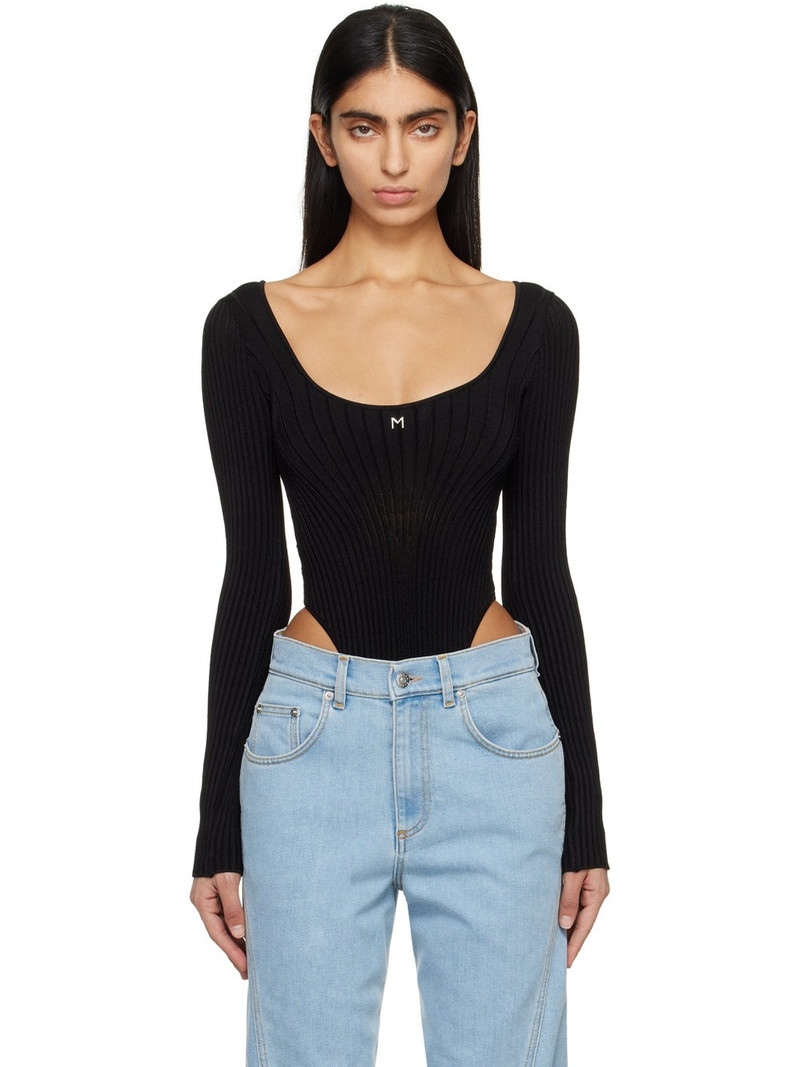 Black Hardware Bodysuit 1