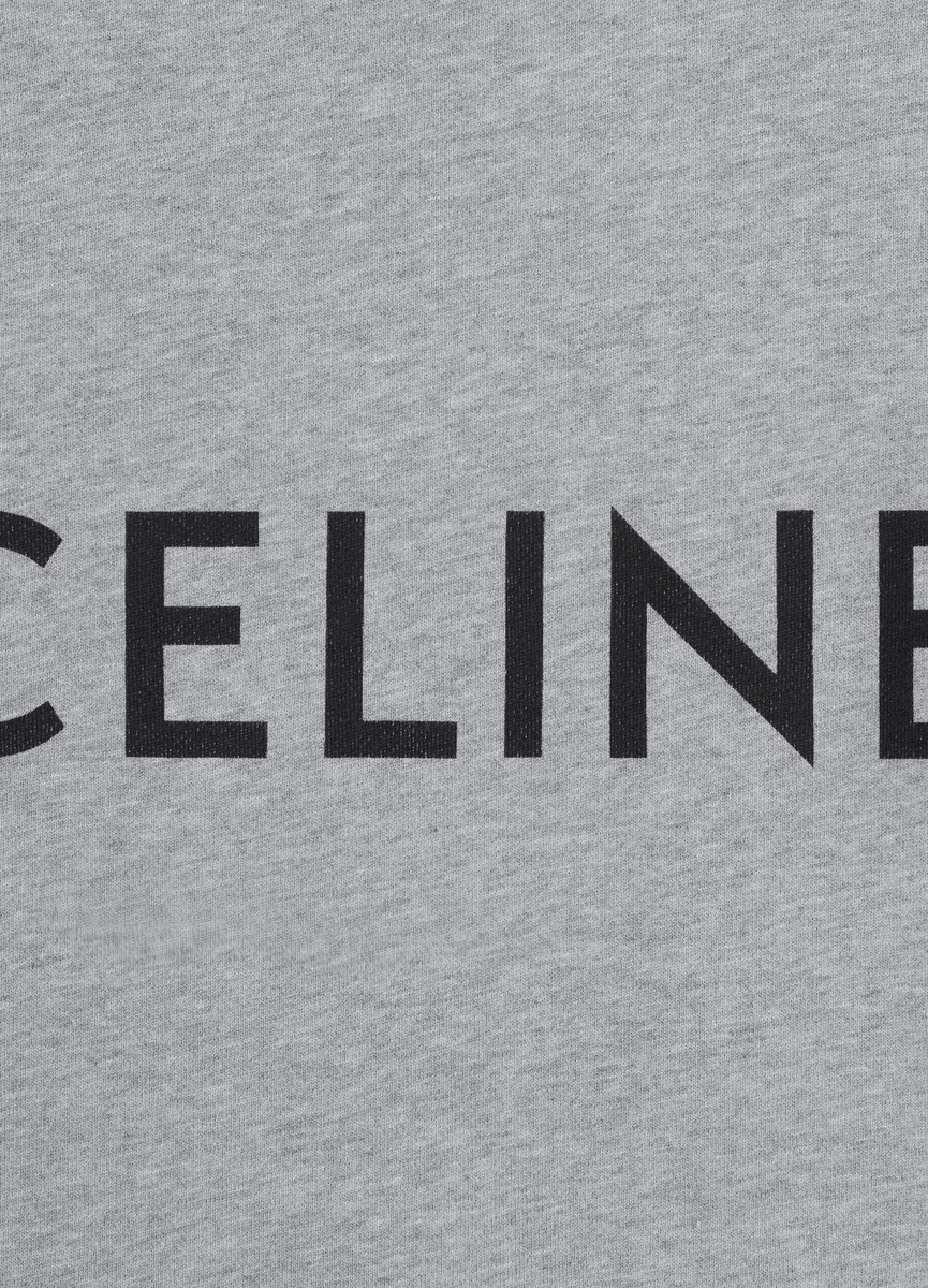 Loose Celine sweatshirt in cotton fleece - 4