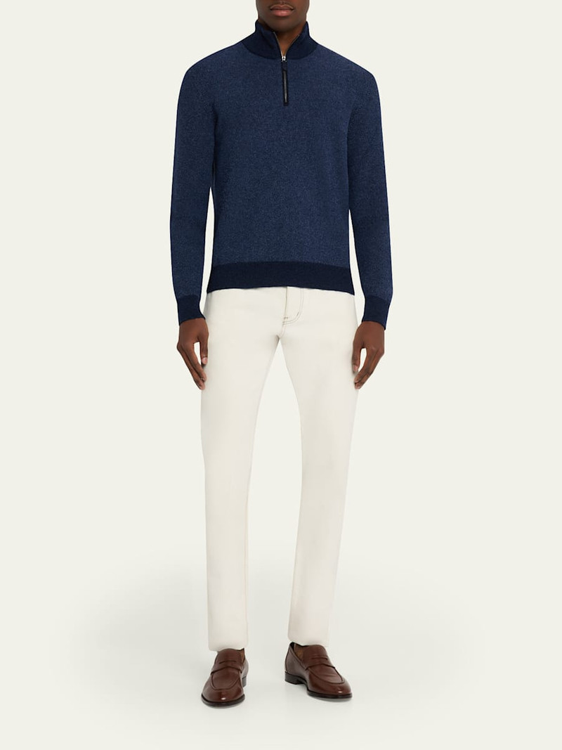 Ralph Lauren Men's Cashmere Half-Zip Sweater outlook