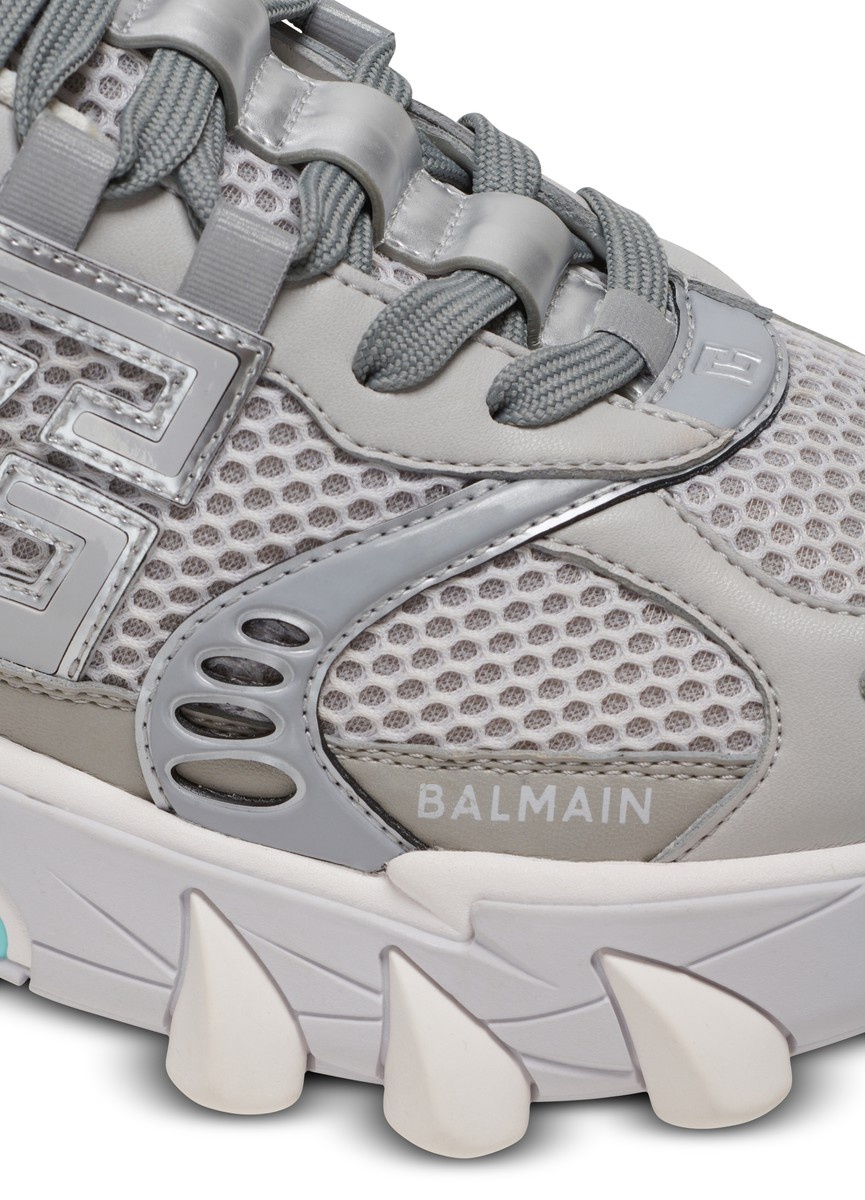 Sneakers Balmain B-East PB - Gris - Taille Indiquée Par Référence BM0VI350TTMB - Neuf Avec Emballage - Homme