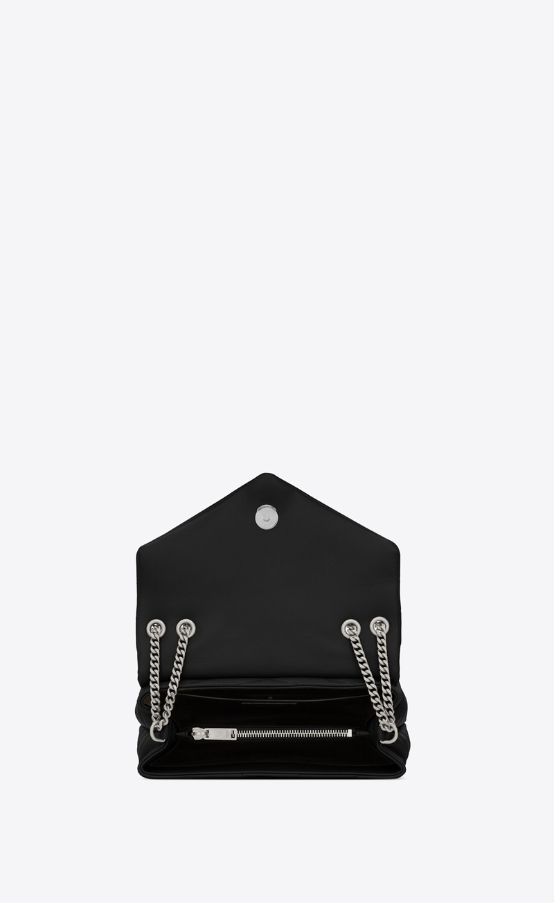 loulou small chain bag in matelassé "y" leather 6