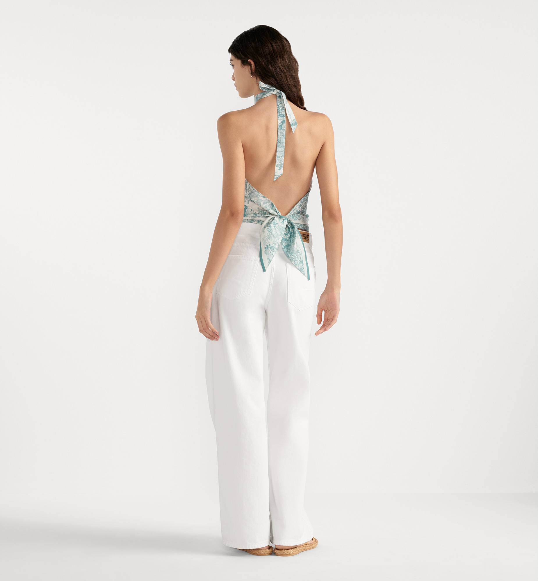 Dioriviera Toile de Jouy Sauvage Dior Silk Top - 2