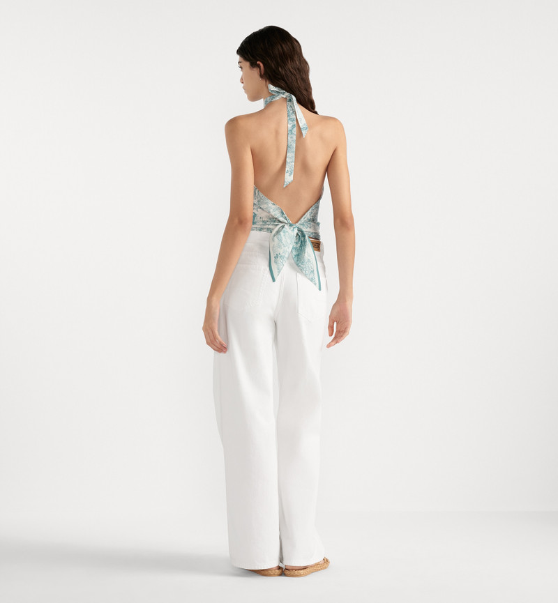 Dior Dioriviera Toile de Jouy Sauvage Dior Silk Top outlook