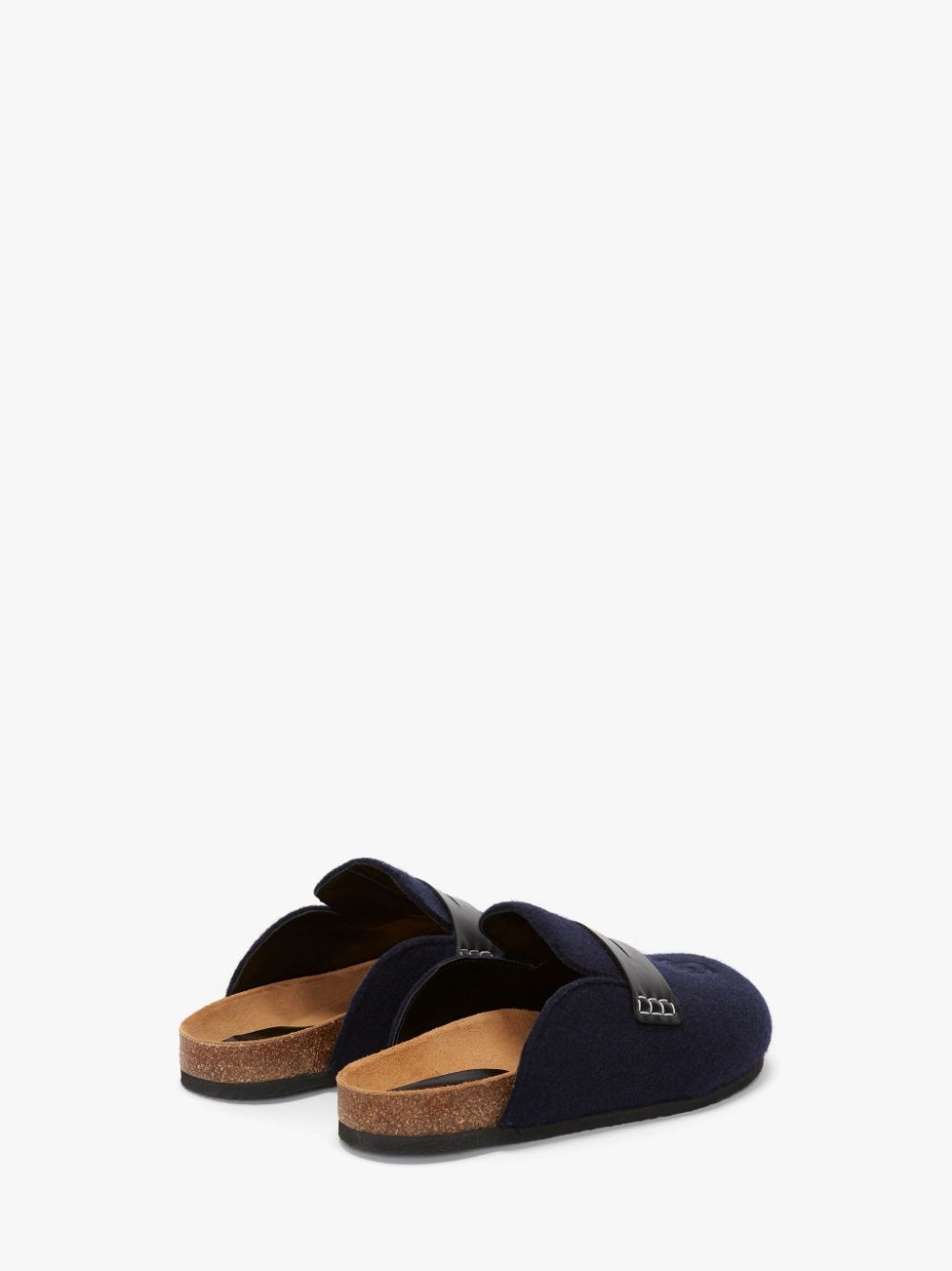FELT LOAFER MULES - 3