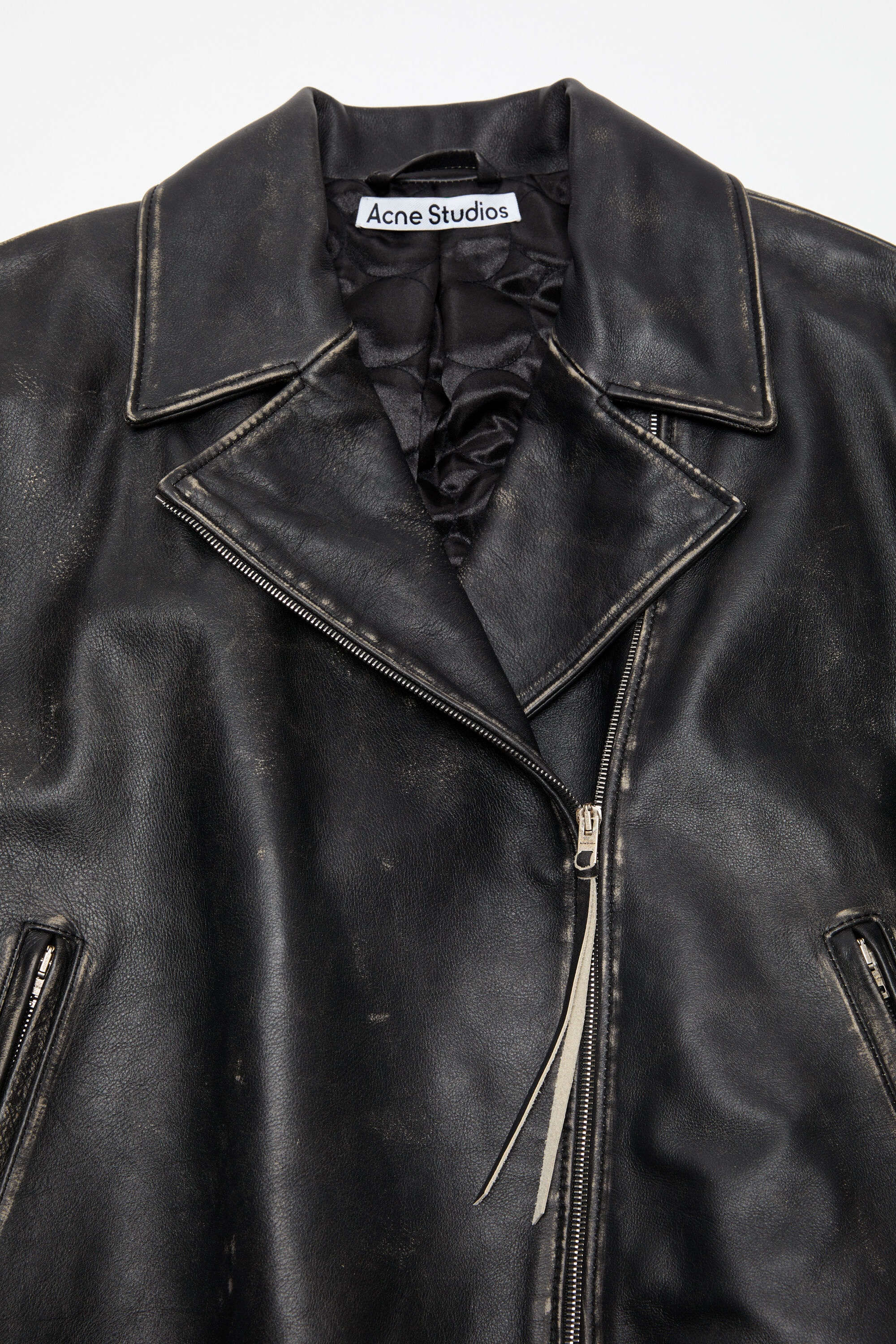 VIP【関税送料無料】希少 Acne Studios Leather Jacket Acne Studios - Leather jacket - Black