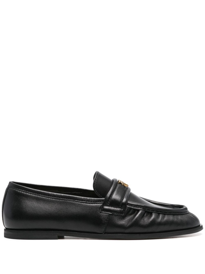 logo-plaque loafers 1