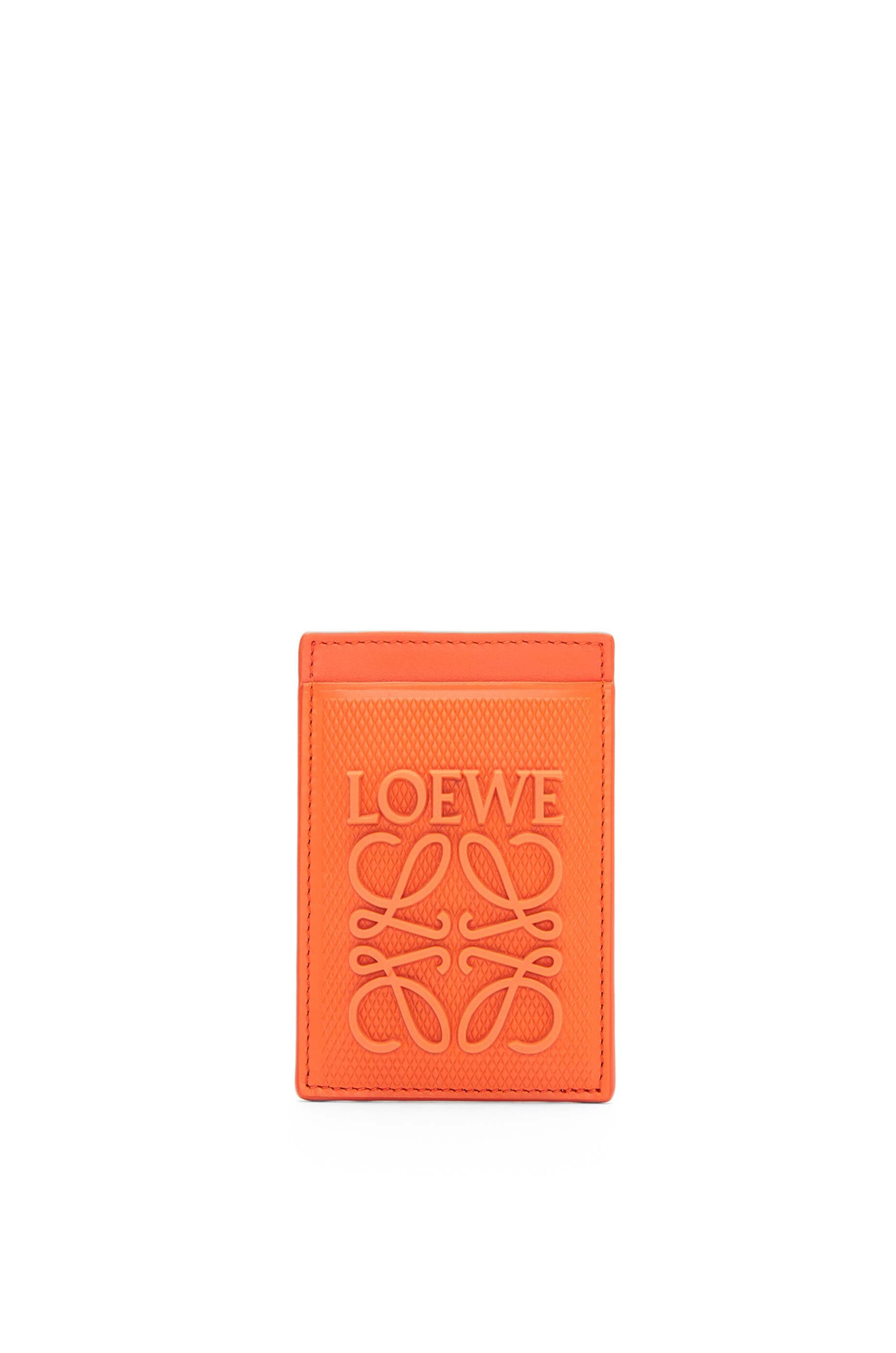 Slim cardholder in diamond calfskin - 1