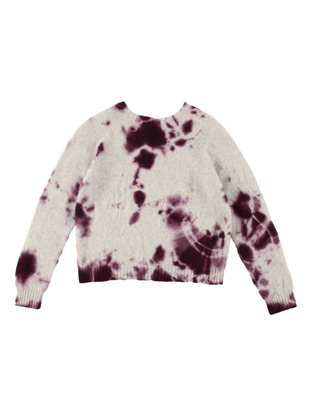 tie-dye crew-neck sweater - 2