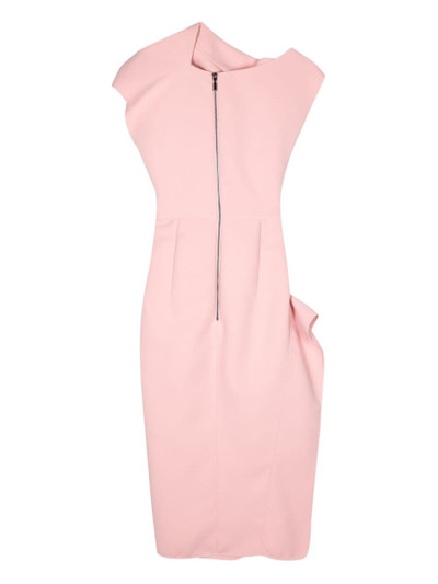 MATICEVSKI draped pencil dress outlook