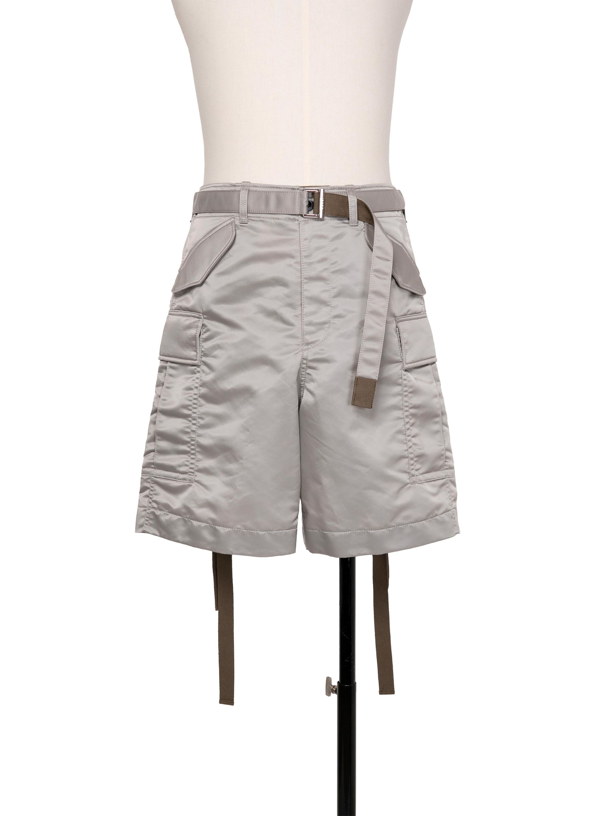 Nylon Twill Shorts - 1