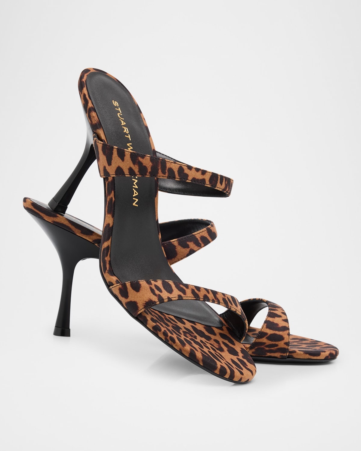 Nudist Leopard Dual-Band Slide Sandals - 6