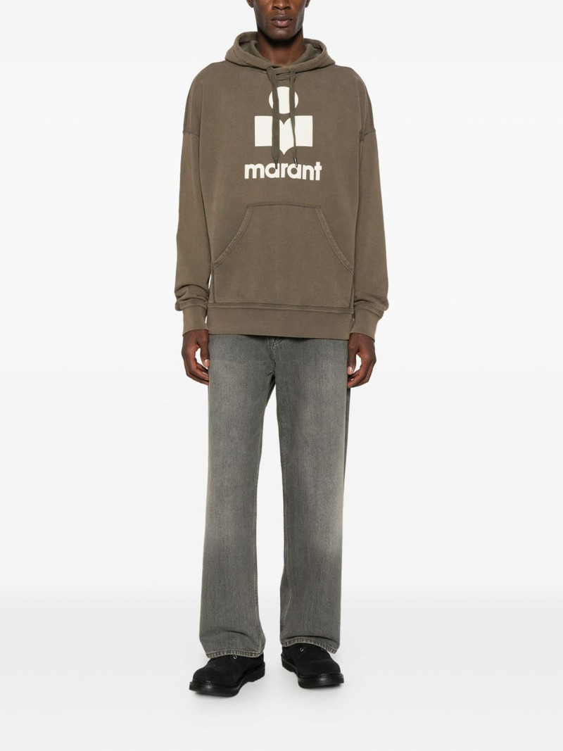 Isabel Marant logo-print hoodie outlook